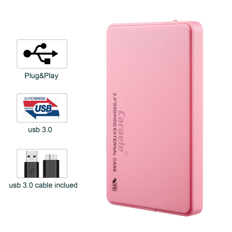 Caraele external portable hard drive 2.5-inch USB3.0 500GB/1TB/2TB full speed Harddisk