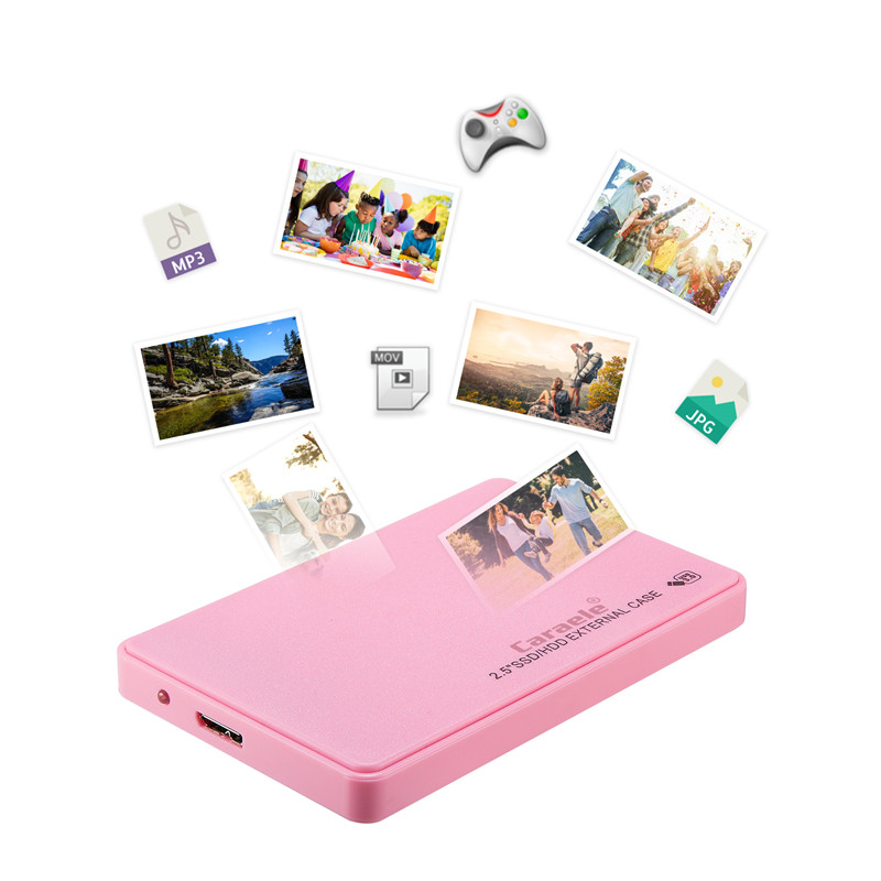 Caraele external portable hard drive 2.5-inch USB3.0 500GB/1TB/2TB full speed Harddisk