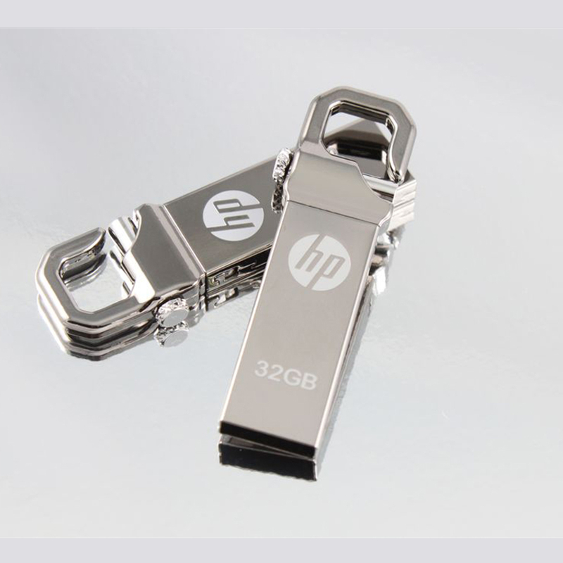 HP USB Flash Drive Metal Pendrive Pen Drive 16GB 32GB 64GB 128GB Flashdrive Flash Disk Waterproof