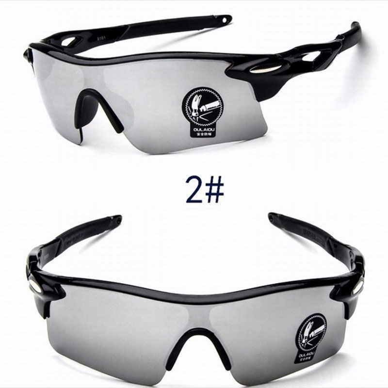 HS New women Outdoor Cycling Glasses Explosion-proof Colorful Windproof Sports Parkour Sunglasses