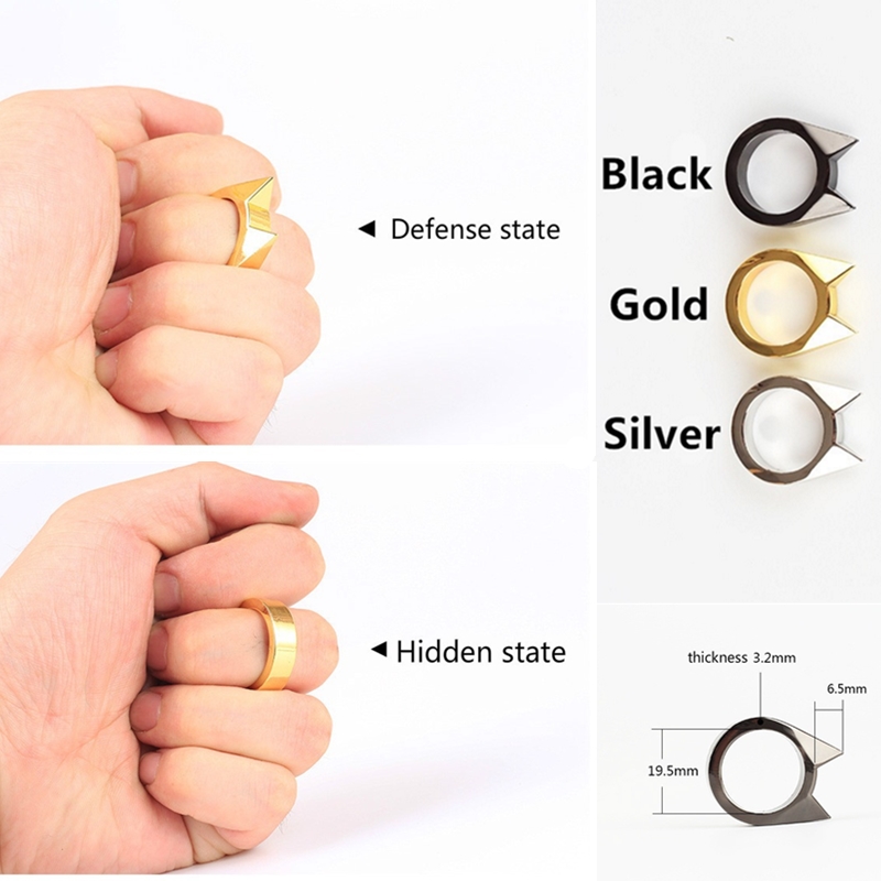 Women&apos;s self-defense tools Essential for outdoor sports Can be used for boxing Brass Knuckles