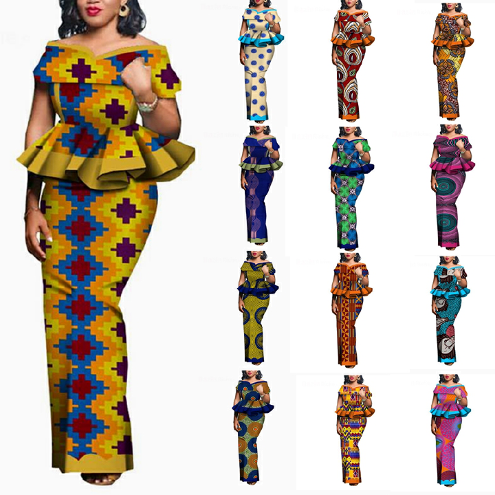 Ankara Dresses 2025 High-Quality Elegant Women's Party Wear for Weddings & Special Occasions. Perfect for Kenyan Ladies, Available in Various Sizes & Colors. Shop Now for Stylish African Fashion!