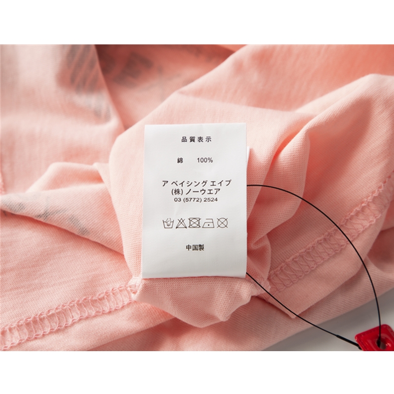 AAPE 2021 New Women Tshirts Women Tops Fashion Tshirts Cotton Tops Cartoon Print T-shirt