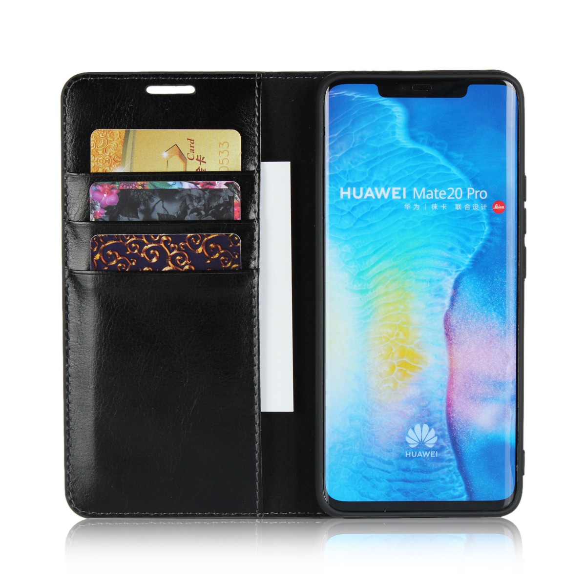 Huawei Mate 20 Pro mate 20 X Cover Shockproof [Card Slot]Protective Flip Wallet Leather Case