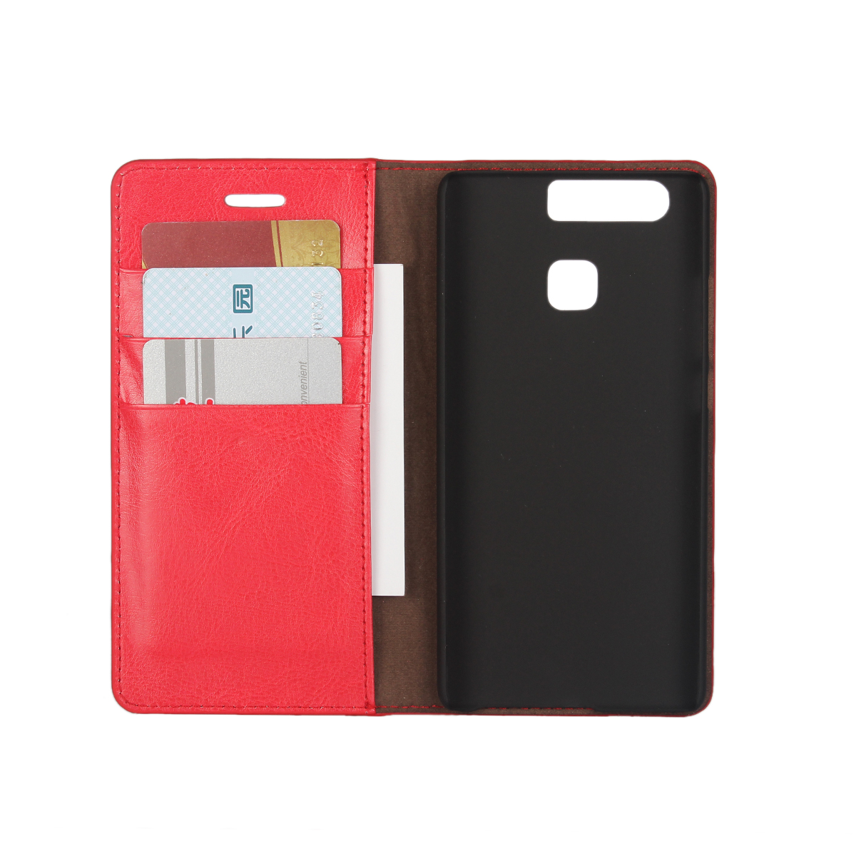 Huawei P9 Plus P9 Lite huawei P8 Lite 2017 Cover [Card Slot] Flip Wallet Protective Leather Case