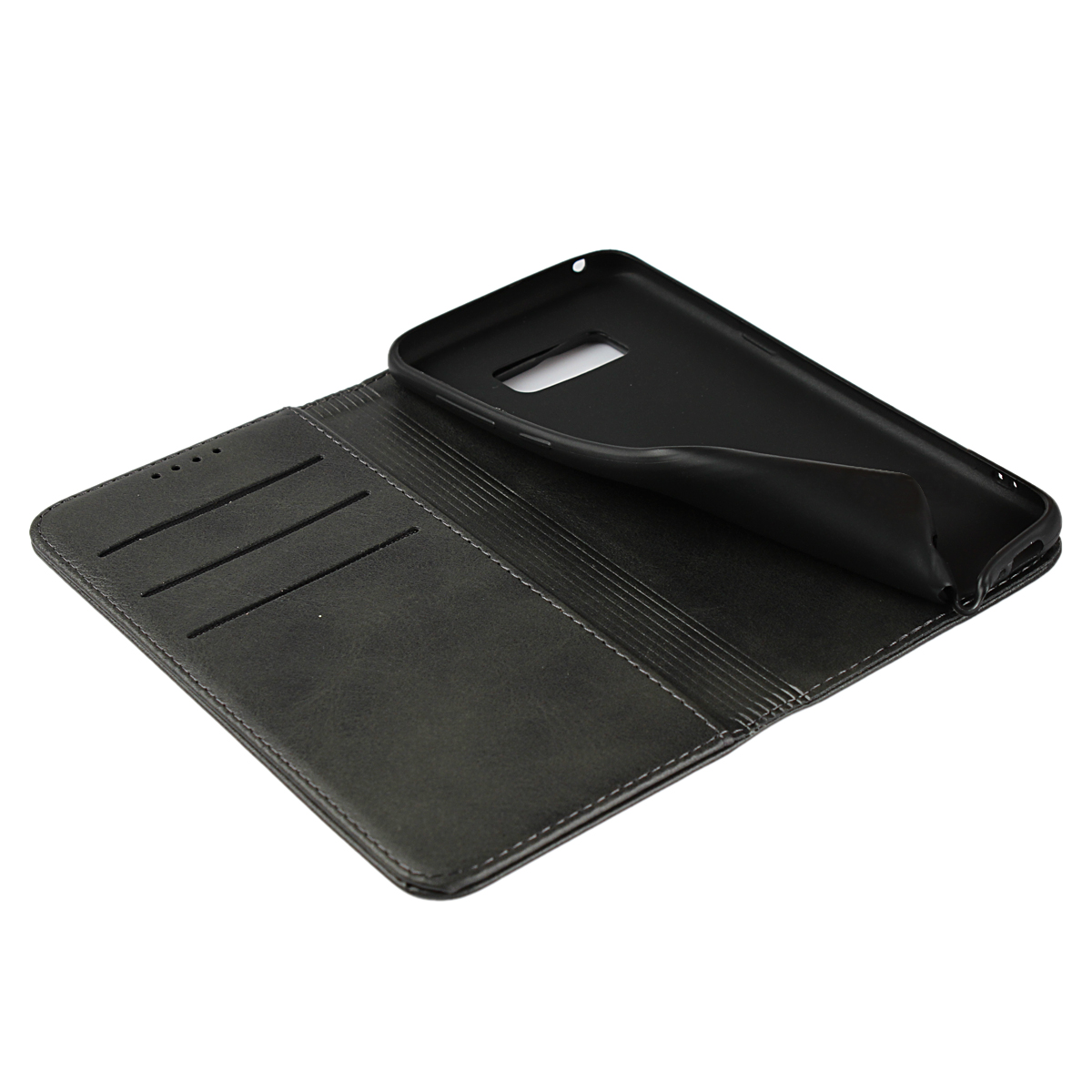 Samsung Galaxy S8/A9/NOTE9/NOTE8/A8/S9 Plus Magnetic flip wallet shockproof protective leather case