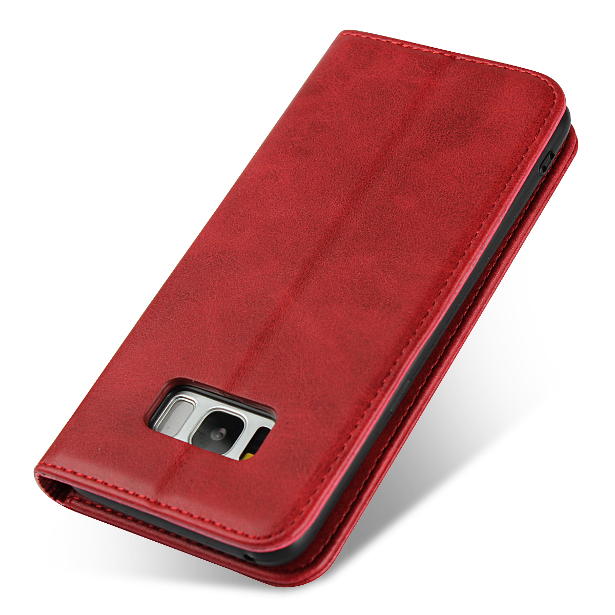 Samsung Galaxy S8/A9/NOTE9/NOTE8/A8/S9 Plus Magnetic flip wallet shockproof protective leather case
