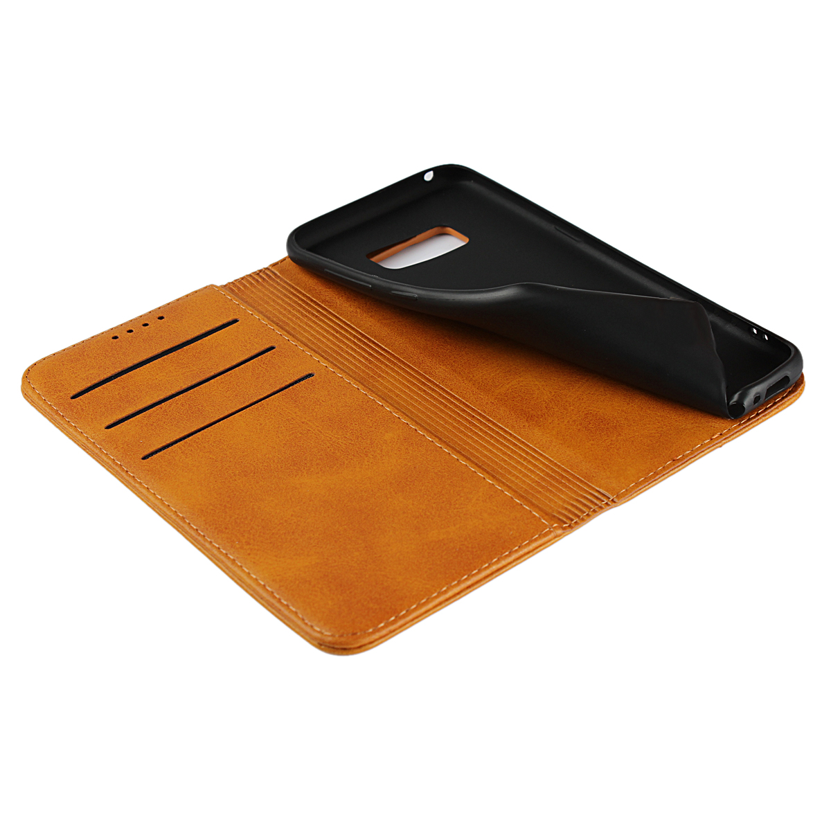 Samsung Galaxy S8/A9/NOTE9/NOTE8/A8/S9 Plus Magnetic flip wallet shockproof protective leather case