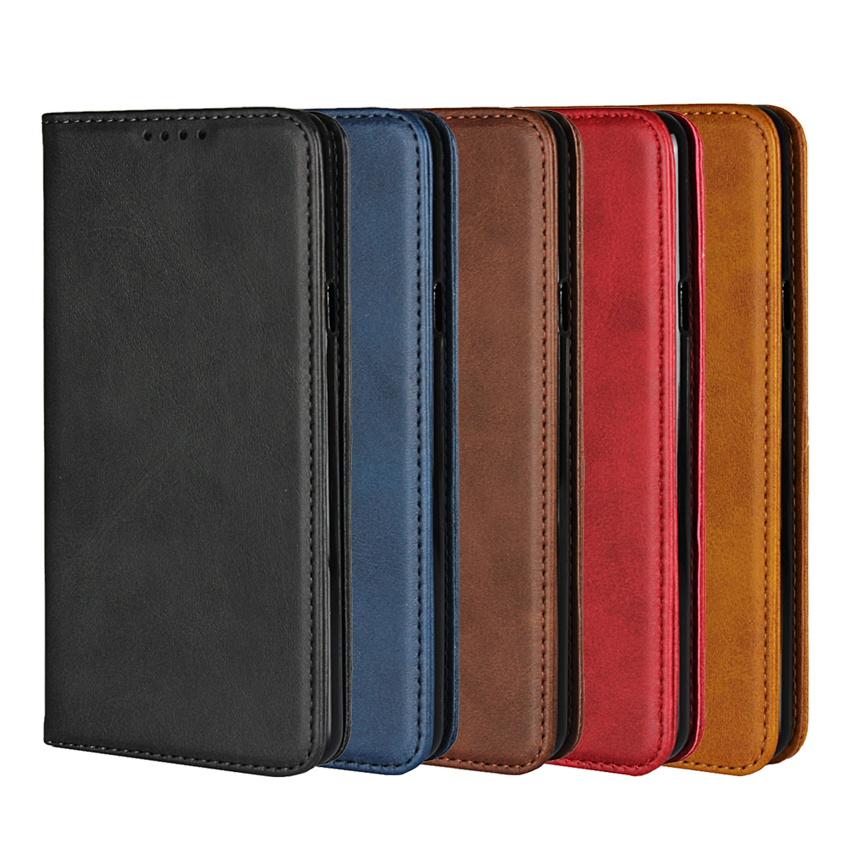Huawei P20 Pro honor 10 Maimang 6 7 Mate 20 Pro Enjoy 7S Cover Magnetic flip wallet protective Case