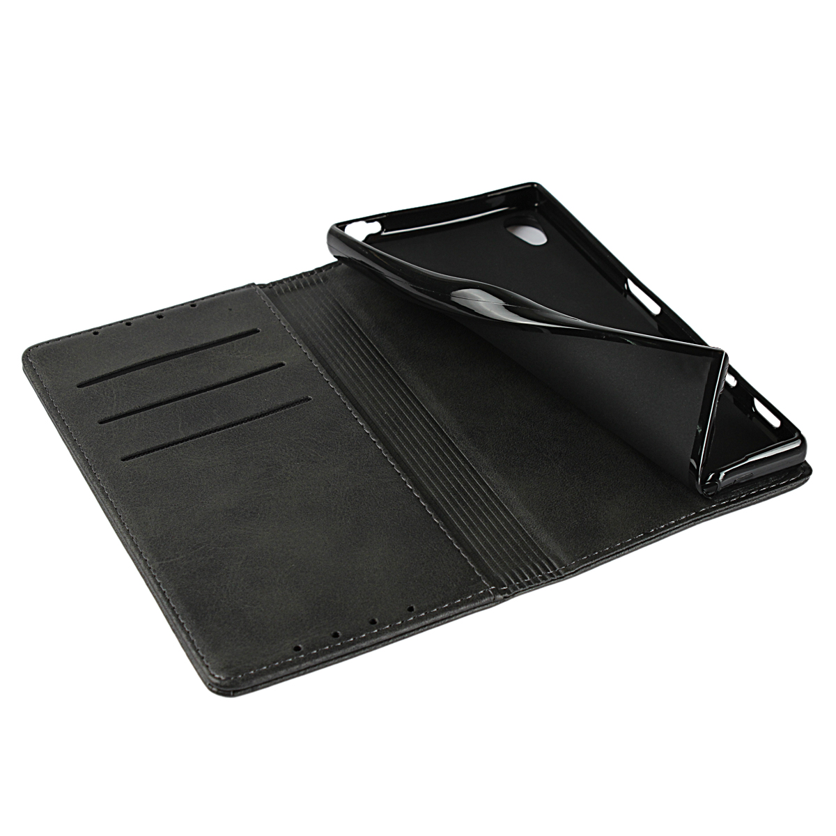 Sony Xperia Z5 XZ2 Premium XZ3 XZ1 Compact  XA1 XA2 Ultra Cover Magnetic flip wallet protective Case