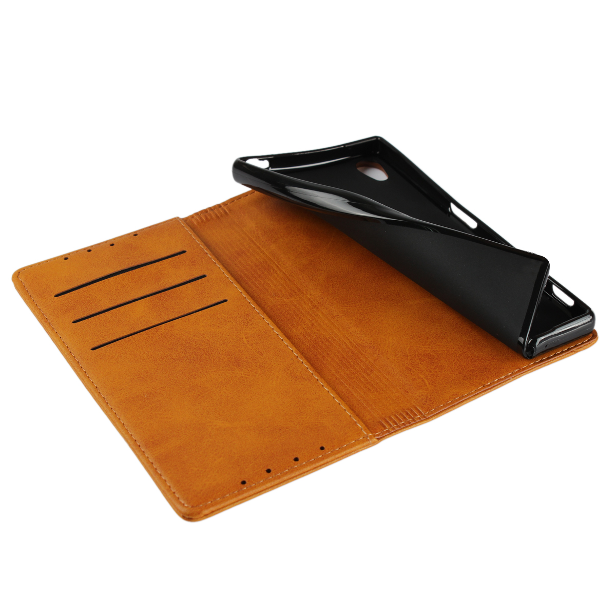 Sony Xperia Z5 XZ2 Premium XZ3 XZ1 Compact  XA1 XA2 Ultra Cover Magnetic flip wallet protective Case