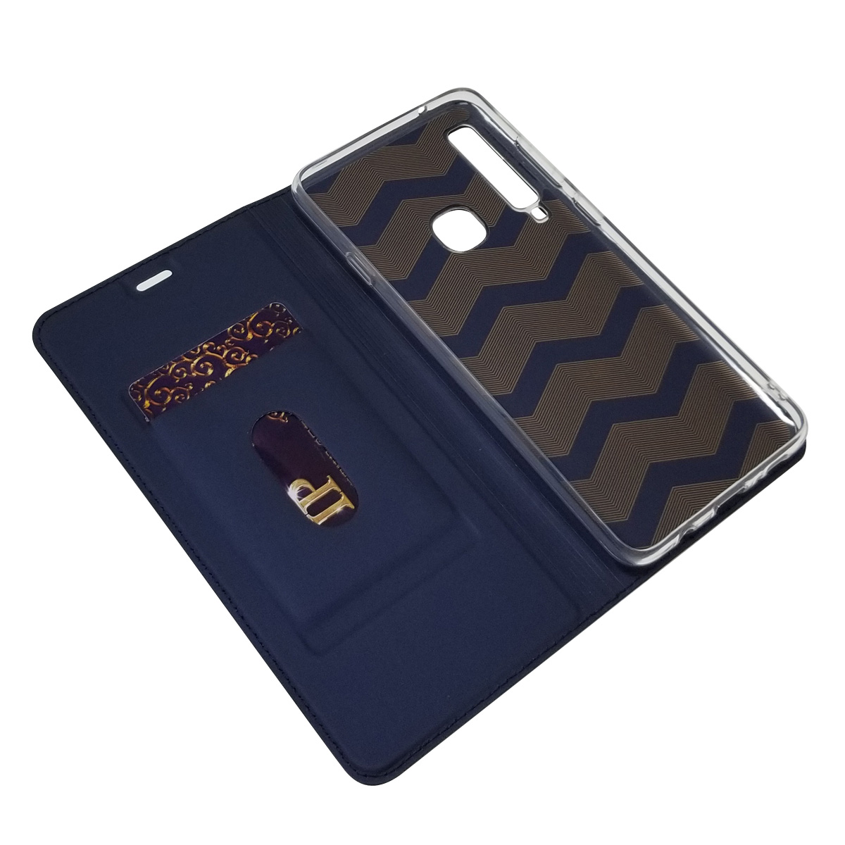 Samsung Galaxy A9 Star A3 A5 A7 2017 A6 A6+ A7 A8 2018 Cover magnetic shockproof PU protective Case