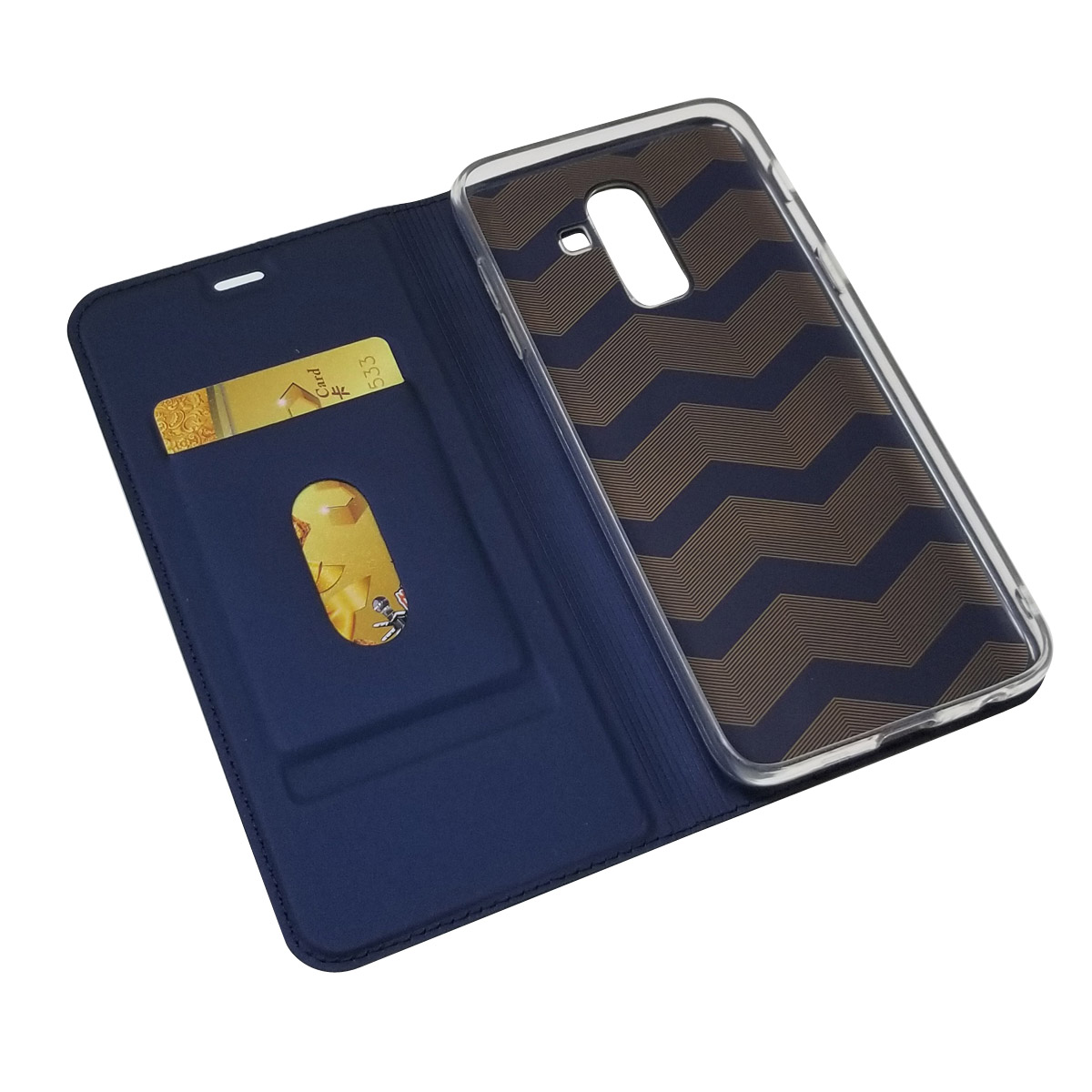 Samsung Galaxy J8 2018/J2 pro J2 Prime J3 J5 J7 2017 J4 J6 J7 Plus Cover magnetic PU protective Case