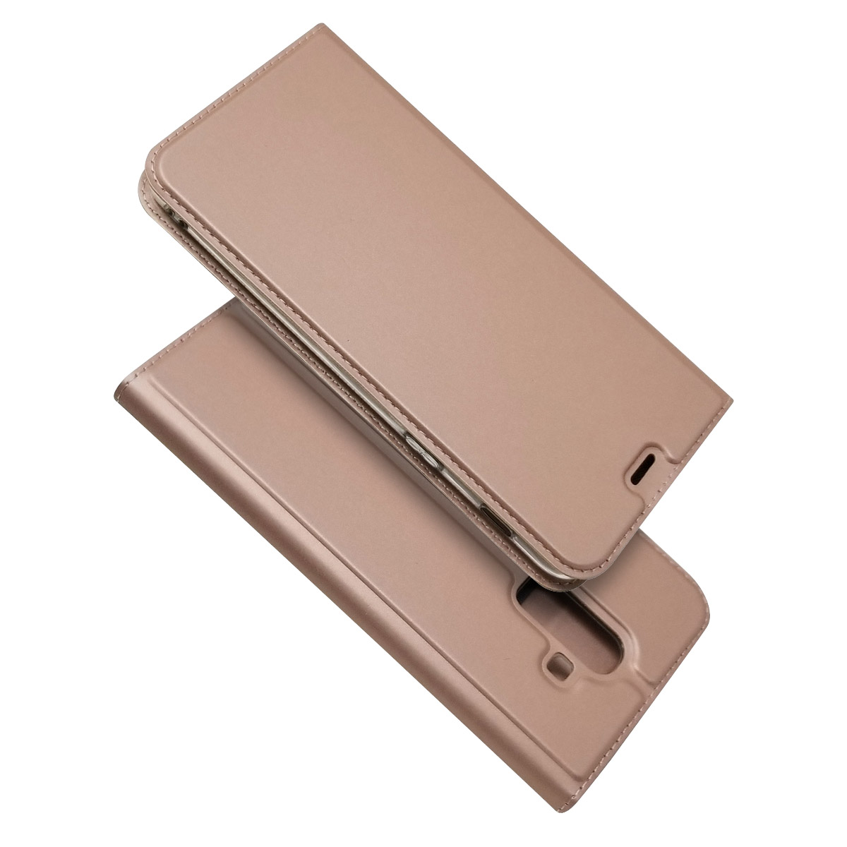 Samsung Galaxy J8 2018/J2 pro J2 Prime J3 J5 J7 2017 J4 J6 J7 Plus Cover magnetic PU protective Case