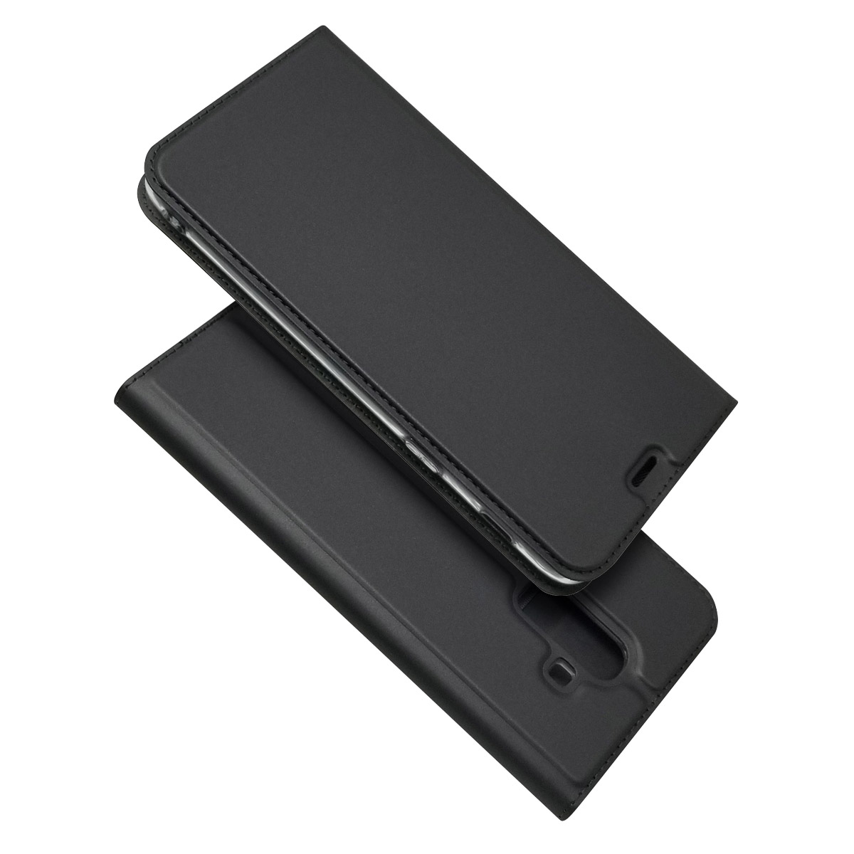 Samsung Galaxy J8 2018/J2 pro J2 Prime J3 J5 J7 2017 J4 J6 J7 Plus Cover magnetic PU protective Case