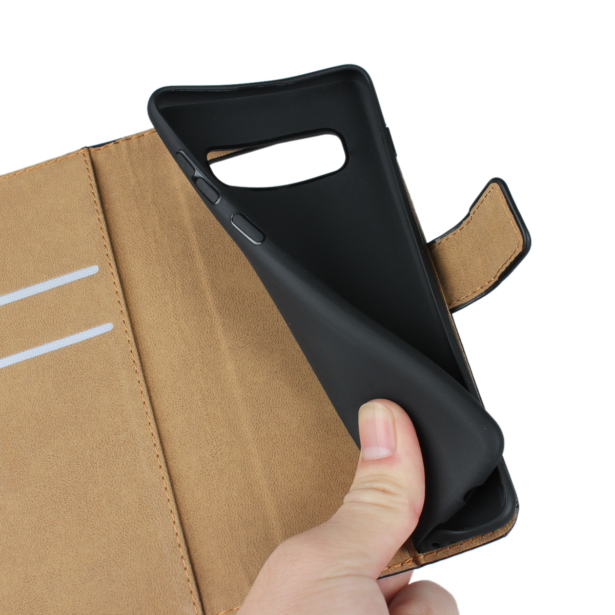 Samsung Galaxy S10/Note 9 8 7/A9/A8/A6+/A7 2018 Cover[Card Slot]Shockproof Flip Wallet Leather Case