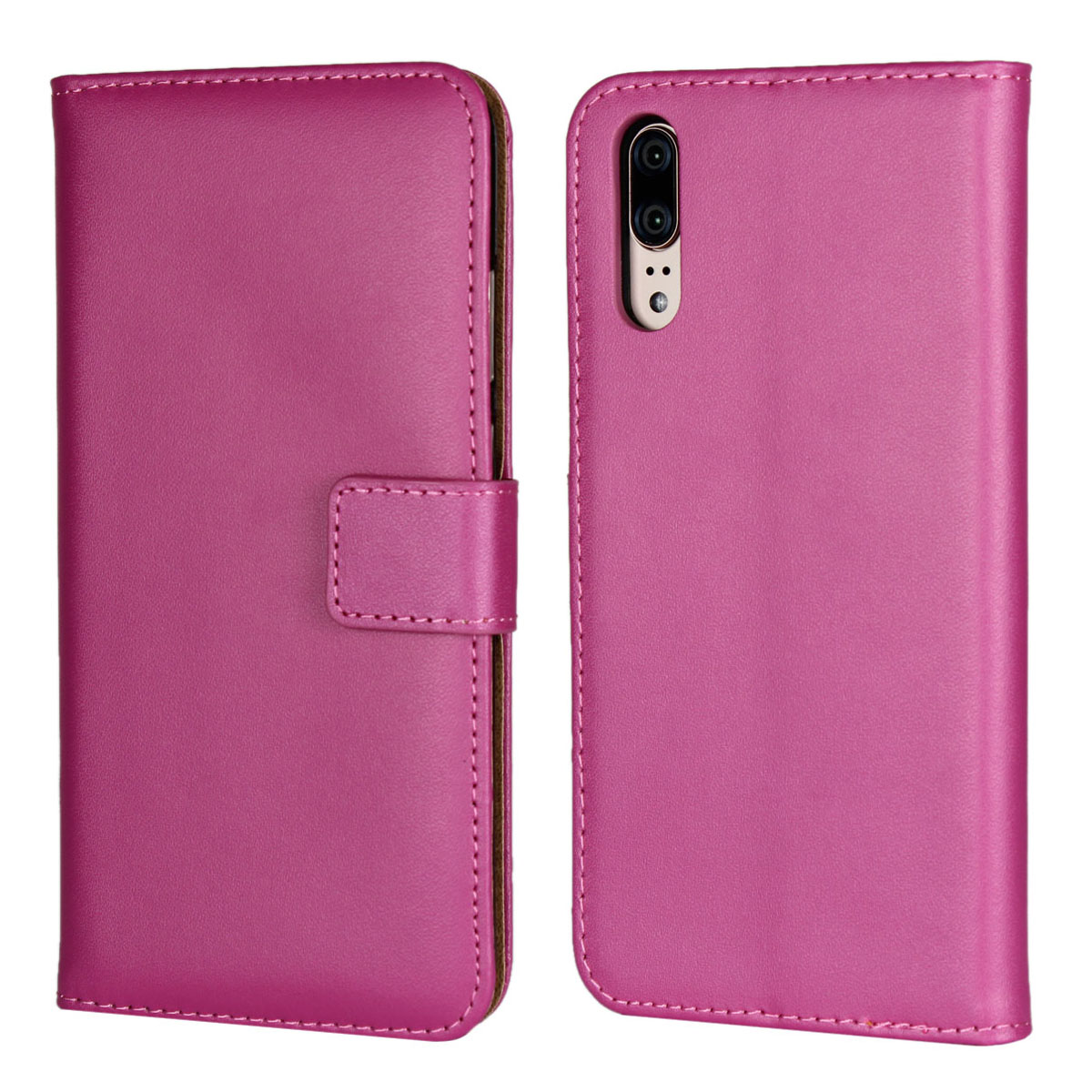 Huawei P20 Pro/P20/P10/P9/P8/P7/Mate9/Mate10/[Card Slot]Shockproof Folio Flip Wallet Leather Case