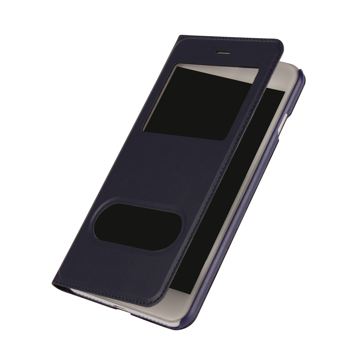 Apple iPhone 6 6s 7 8 Plus/5s/5se iPhone X Case[visual answering window]Shockproof Flip Leather Case