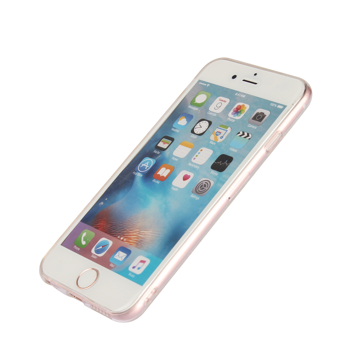 Alppe iPhone 6 6s 7 8 Plus 5s 5se Mandala pattern transparent hard PC ultra-thin shockproof cover