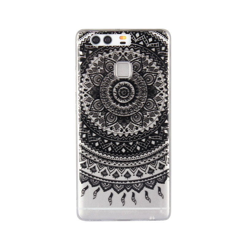 Huawei P9/P8/P10 lite/Mate10 pro/nova2 plus/Honor 9 8 Mandala pattern hard PC ultra-thin shock cover