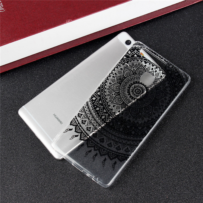 Huawei P9/P8/P10 lite/Mate10 pro/nova2 plus/Honor 9 8 Mandala pattern hard PC ultra-thin shock cover