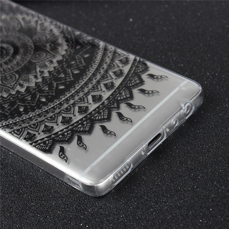 Huawei P9/P8/P10 lite/Mate10 pro/nova2 plus/Honor 9 8 Mandala pattern hard PC ultra-thin shock cover
