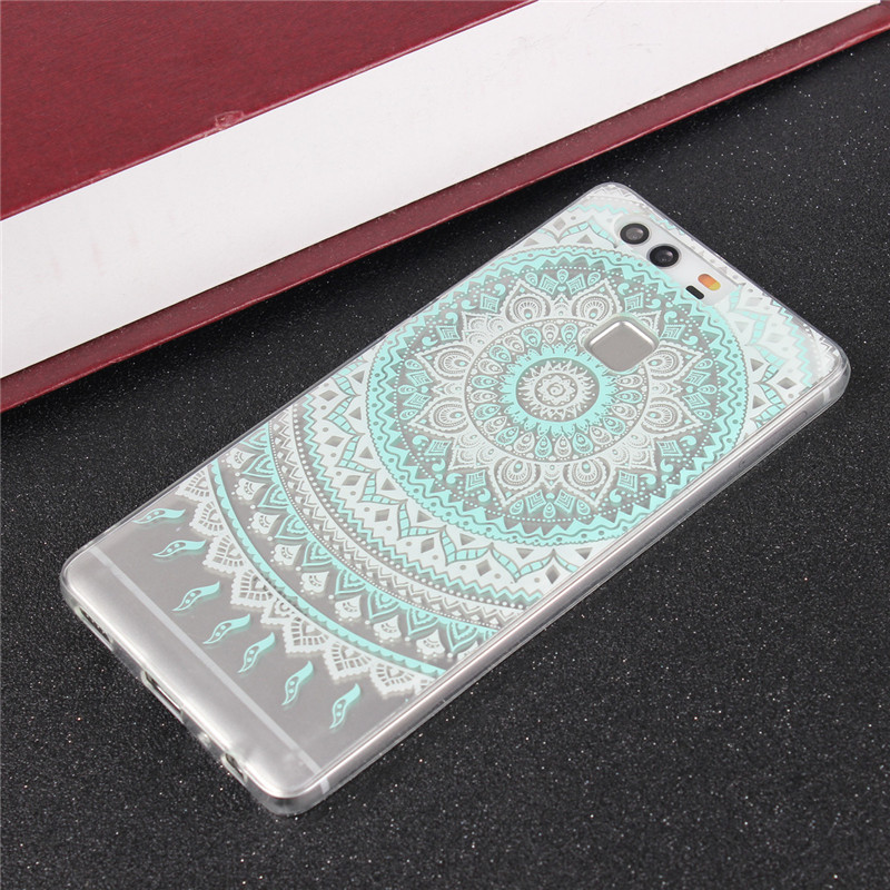 Huawei P9/P8/P10 lite/Mate10 pro/nova2 plus/Honor 9 8 Mandala pattern hard PC ultra-thin shock cover