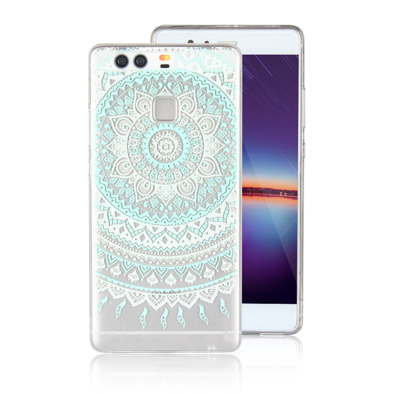 Huawei P9/P8/P10 lite/Mate10 pro/nova2 plus/Honor 9 8 Mandala pattern hard PC ultra-thin shock cover
