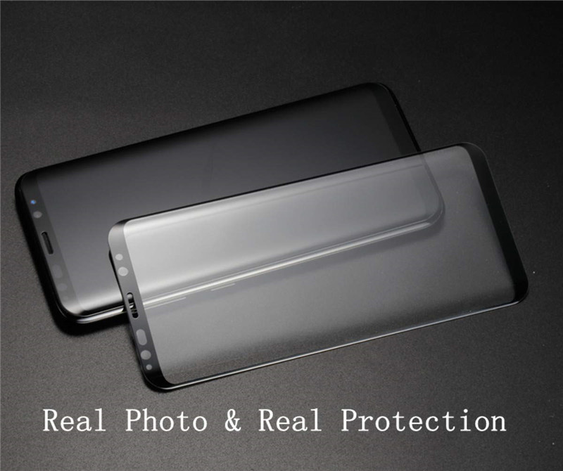 Samsung Galaxy S9 S8 Plus S7/Note 8 Screen Protector[3D Full Coverage][Eye Protection]Tempered Glass