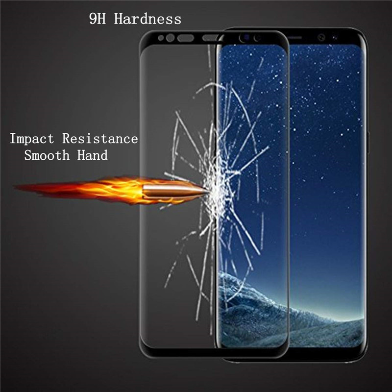 Samsung Galaxy S9 S8 Plus S7/Note 8 Screen Protector[3D Full Coverage][Eye Protection]Tempered Glass