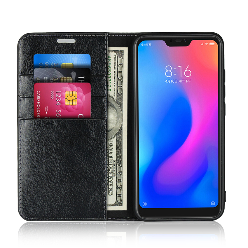 Xiaomi 8 se Xiaomi 6 Plus Xiaomi  5X 6X 4s Shockproof Heavy Duty Protective Flip Wallet Leather Case