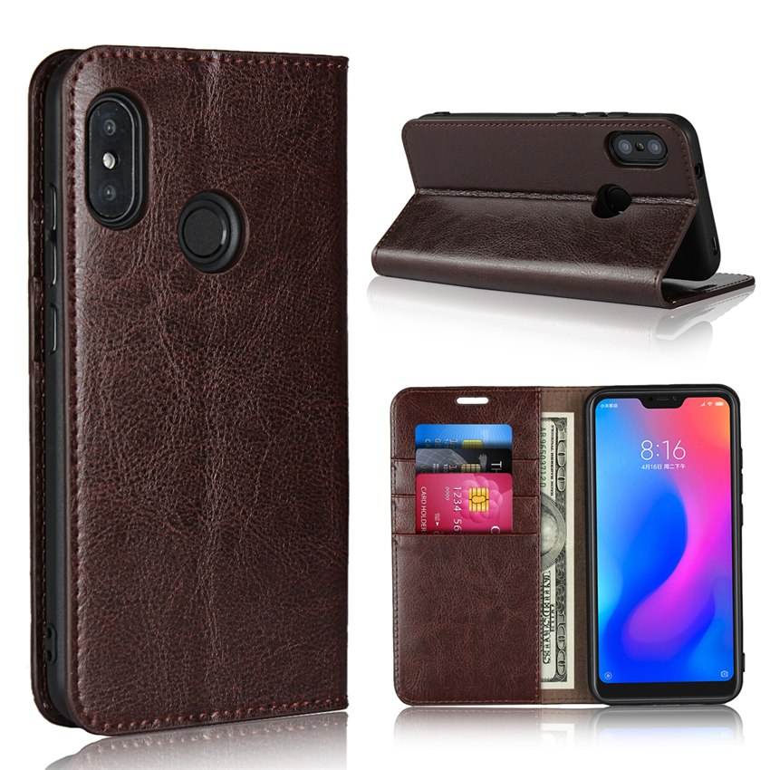 Xiaomi Mix 3/ Mix 2/Mix 2s/Xiaomi Poco F1 Shockproof Heavy Duty Protective Flip Wallet Leather Case