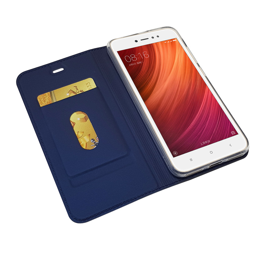 Xiaomi Redmi Note 5 6 Note 5A Note 4X/Note 4 New magnetic shockproof PU protective leather case