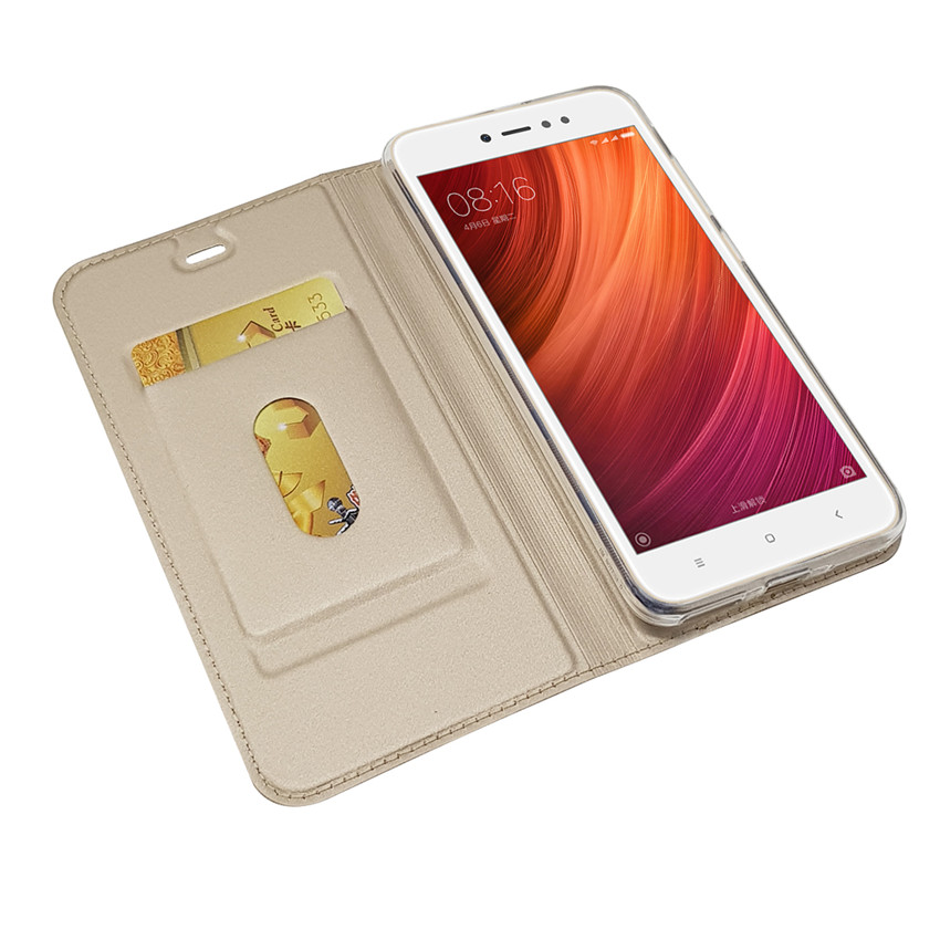 Xiaomi Redmi Note 5 6 Note 5A Note 4X/Note 4 New magnetic shockproof PU protective leather case