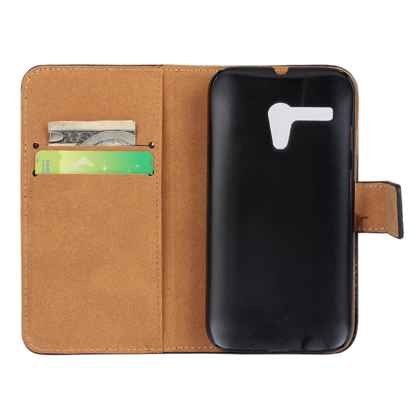 Motorola Moto X Force Moto X style Moto G G3[Card Slot]Shockproof Folio Flip Wallet Leather Case
