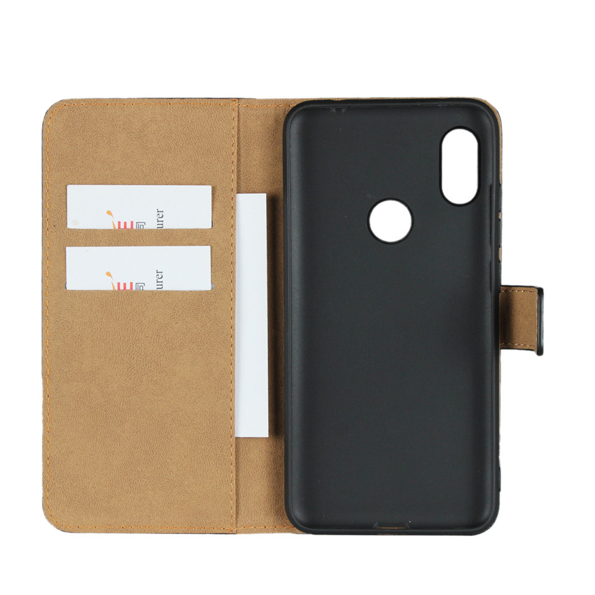 Xiaomi Redmi Note 6 Note 5 3 Note 4 4X Note 5A Cover [Card Slot]Shockproof Flip Wallet Leather Case