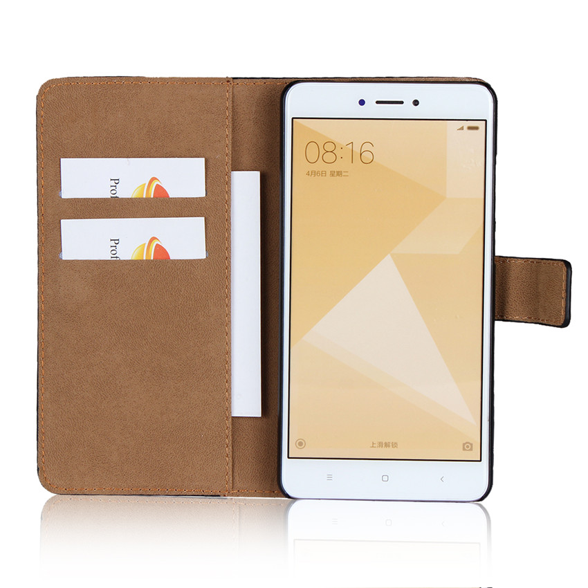 Xiaomi Redmi Note 6 Note 5 3 Note 4 4X Note 5A Cover [Card Slot]Shockproof Flip Wallet Leather Case