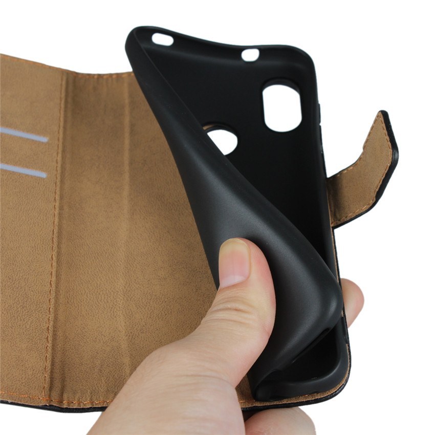 Xiaomi Redmi 5 Plus Redmi 6 Pro Redmi S2 5A 6A 4A 4X Case[plug card] shockproof flip wallet cover