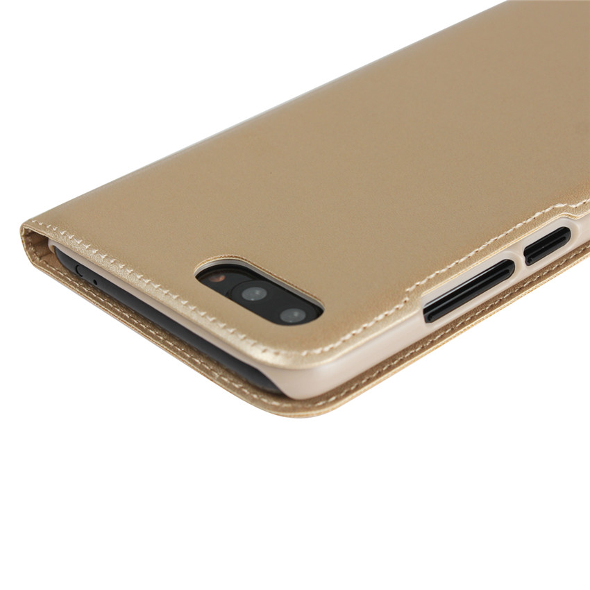 Huawei honor 10 honor V9 Plya honor 8 Lite Case[visual window]Shockproof Flip Leather Case