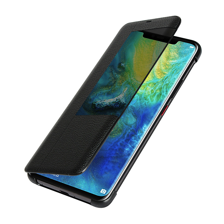 Huawei Mate 20 Pro mate20 Pro Case [Visual Window] [PC Interior] Shockproof Flip Protection Cover