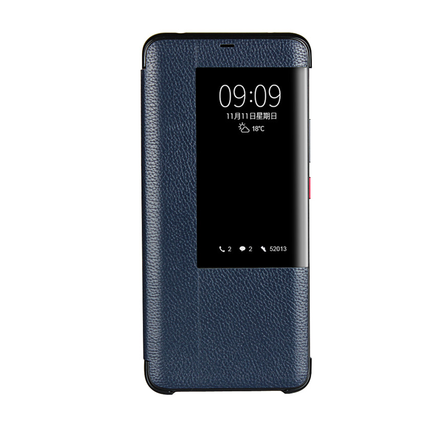 Huawei Mate 20 Pro mate20 Pro Case [Visual Window] [PC Interior] Shockproof Flip Protection Cover