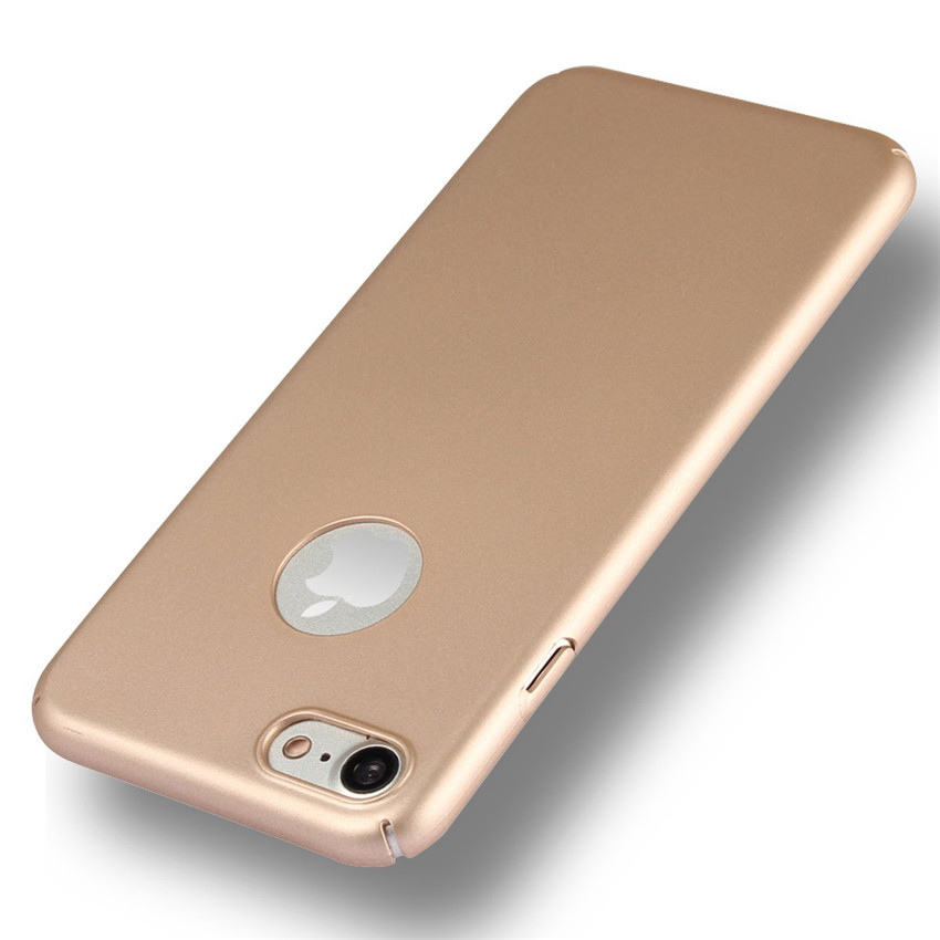 Apple iPhone 6 6s 7 8 Plus Ultra-thin hard PC protective shell anti-fall anti-skid protective Case