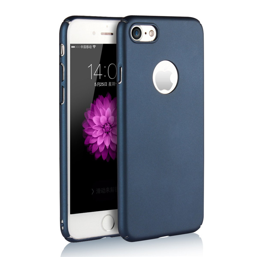 Apple iPhone 6 6s 7 8 Plus Ultra-thin hard PC protective shell anti-fall anti-skid protective Case