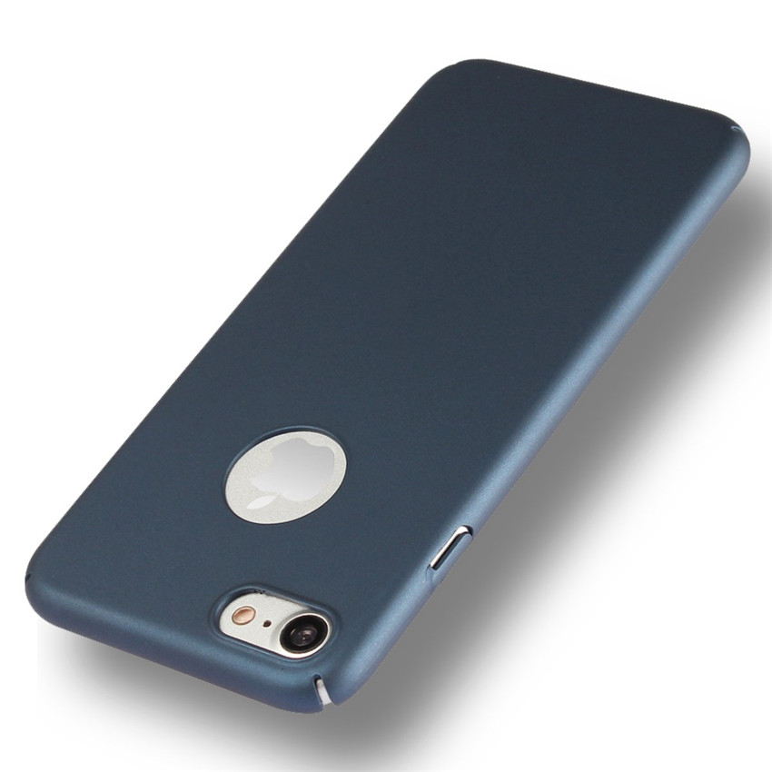 Apple iPhone 6 6s 7 8 Plus Ultra-thin hard PC protective shell anti-fall anti-skid protective Case