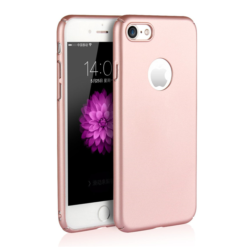 Apple iPhone 6 6s 7 8 Plus Ultra-thin hard PC protective shell anti-fall anti-skid protective Case