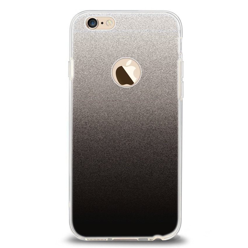 Apple iPhone 6 6s 7 8 Plus 5s Luxury flash back case ultra-thin anti-fall anti-skid Protective Case