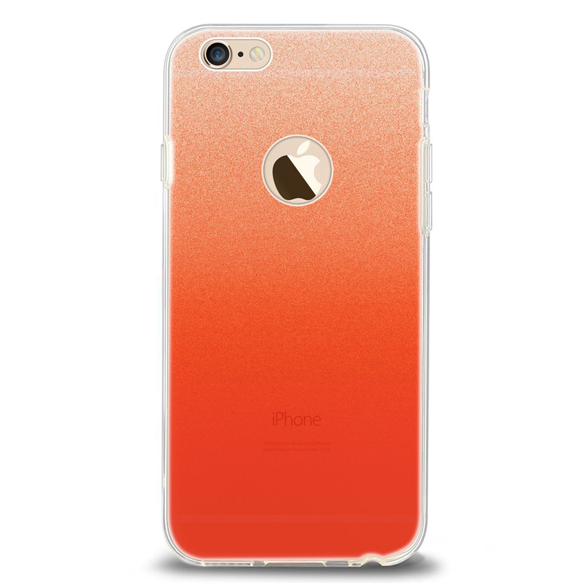 Apple iPhone 6 6s 7 8 Plus 5s Luxury flash back case ultra-thin anti-fall anti-skid Protective Case