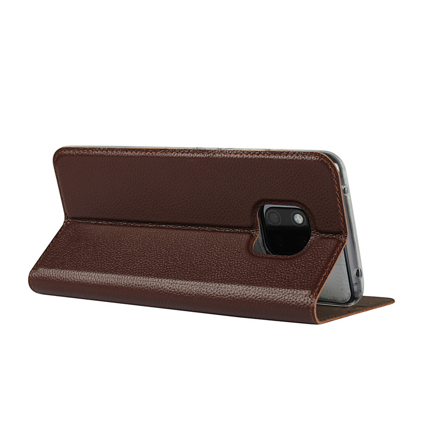Huawei Mate 20 Pro mate 20 First Layer Cowhide[Ultra-Thin][Magnetic Closure] Flip Protective Case