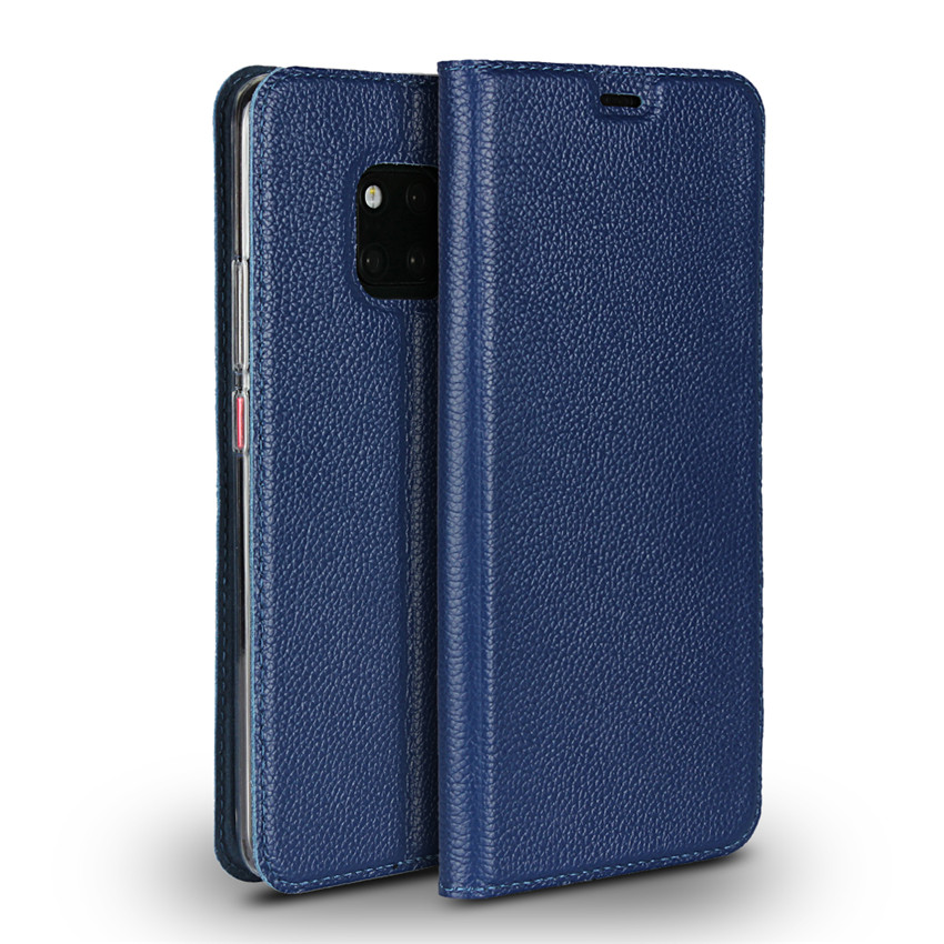 Huawei Mate 20 Pro mate 20 First Layer Cowhide[Ultra-Thin][Magnetic Closure] Flip Protective Case