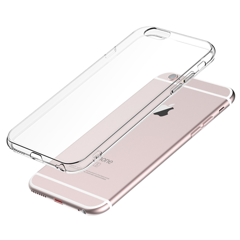 Apple iPhone 6 6s 7 8 Plus 5s iPhone X Xs max XR Anti-fall[transparent]TPU rubber protective Case